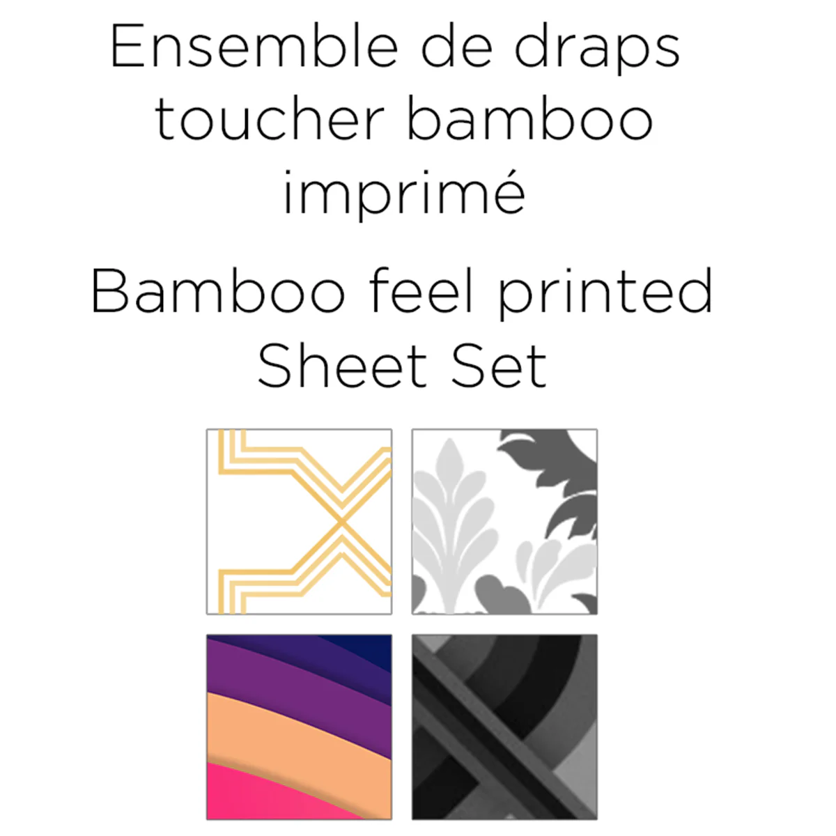 Studio 707 - Bamboo-Feel printed Sheet Set - Image 2