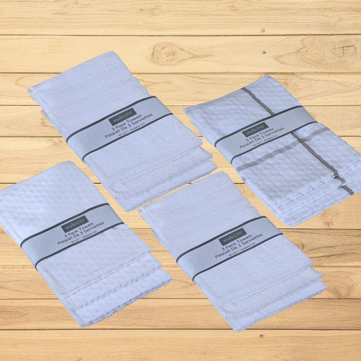Studio 707 - Towels 3 Pk