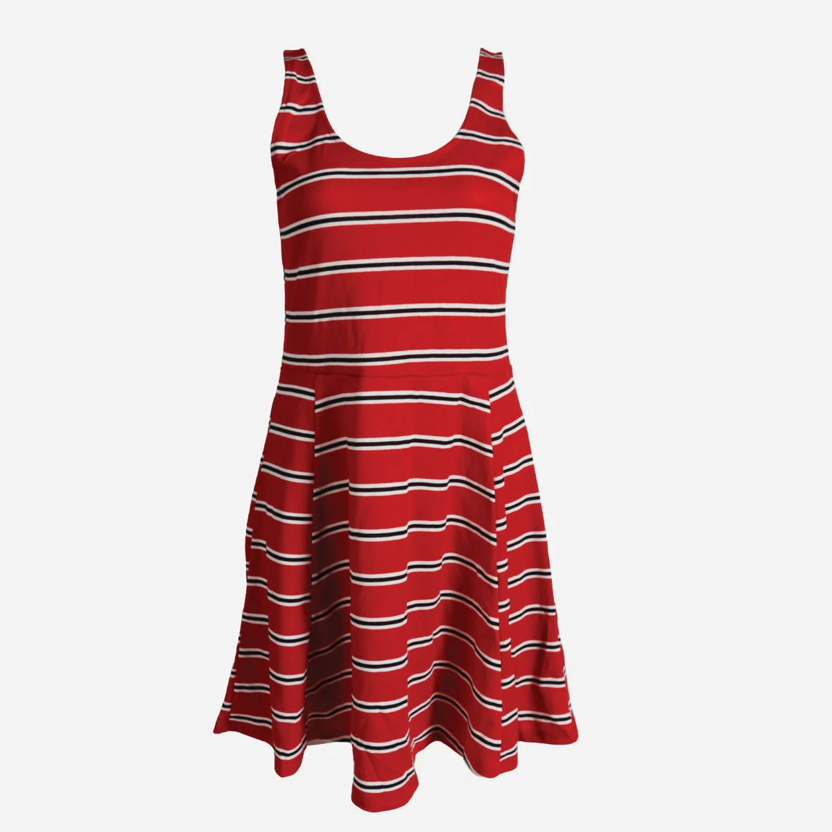 Round Neck Sleeveless Printed Sundress - Image 2