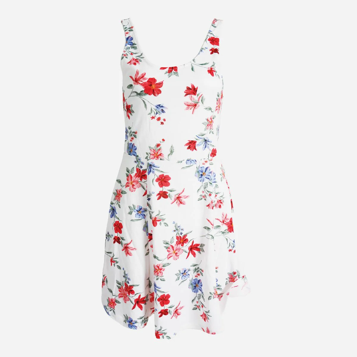 Round Neck Sleeveless Printed Sundress - Image 6