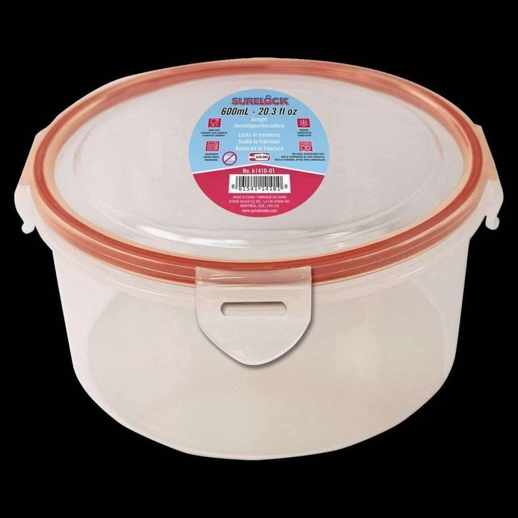 Surelock Food Container Round 600ml