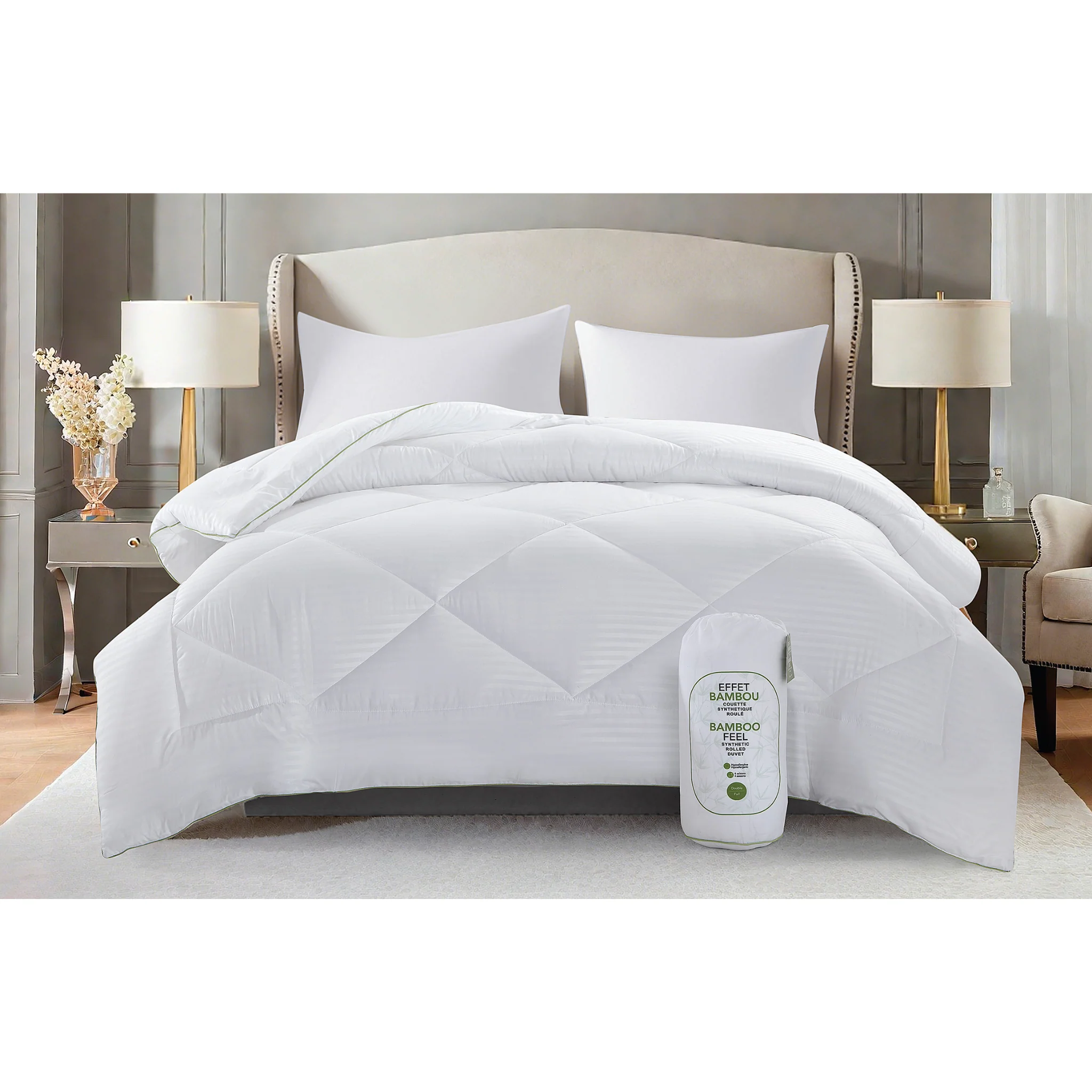 Synthetic Rolled Duvet - BAMBOO FEEL