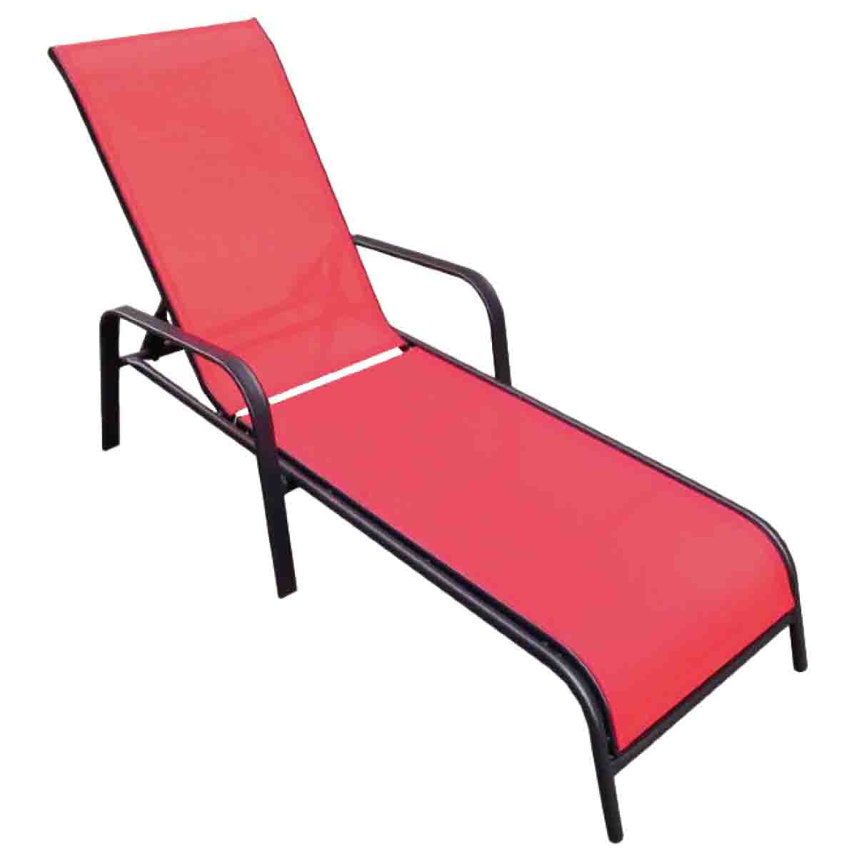 Textilene Lounge Chair with steel frame | Assorted - Image 2