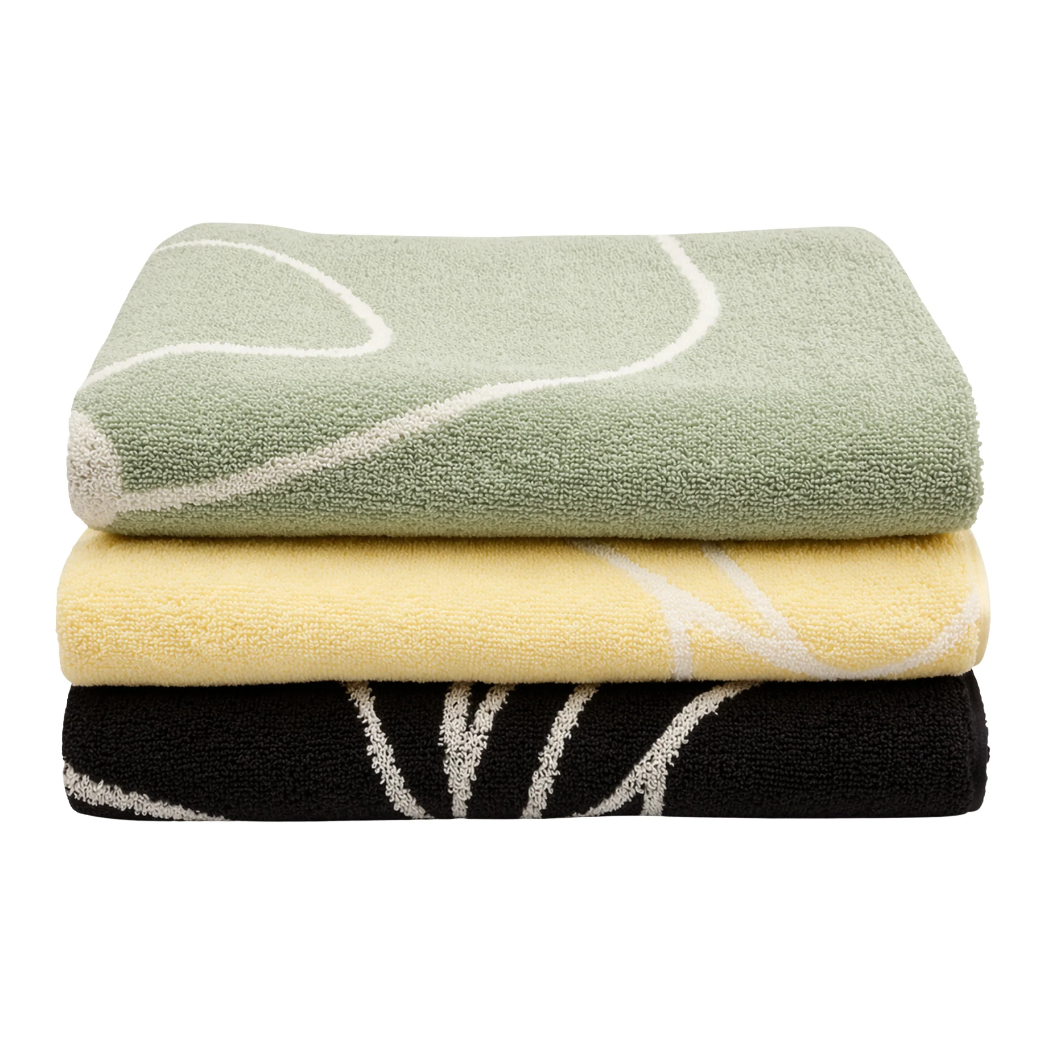 Textured Cotton Towels - Image 2