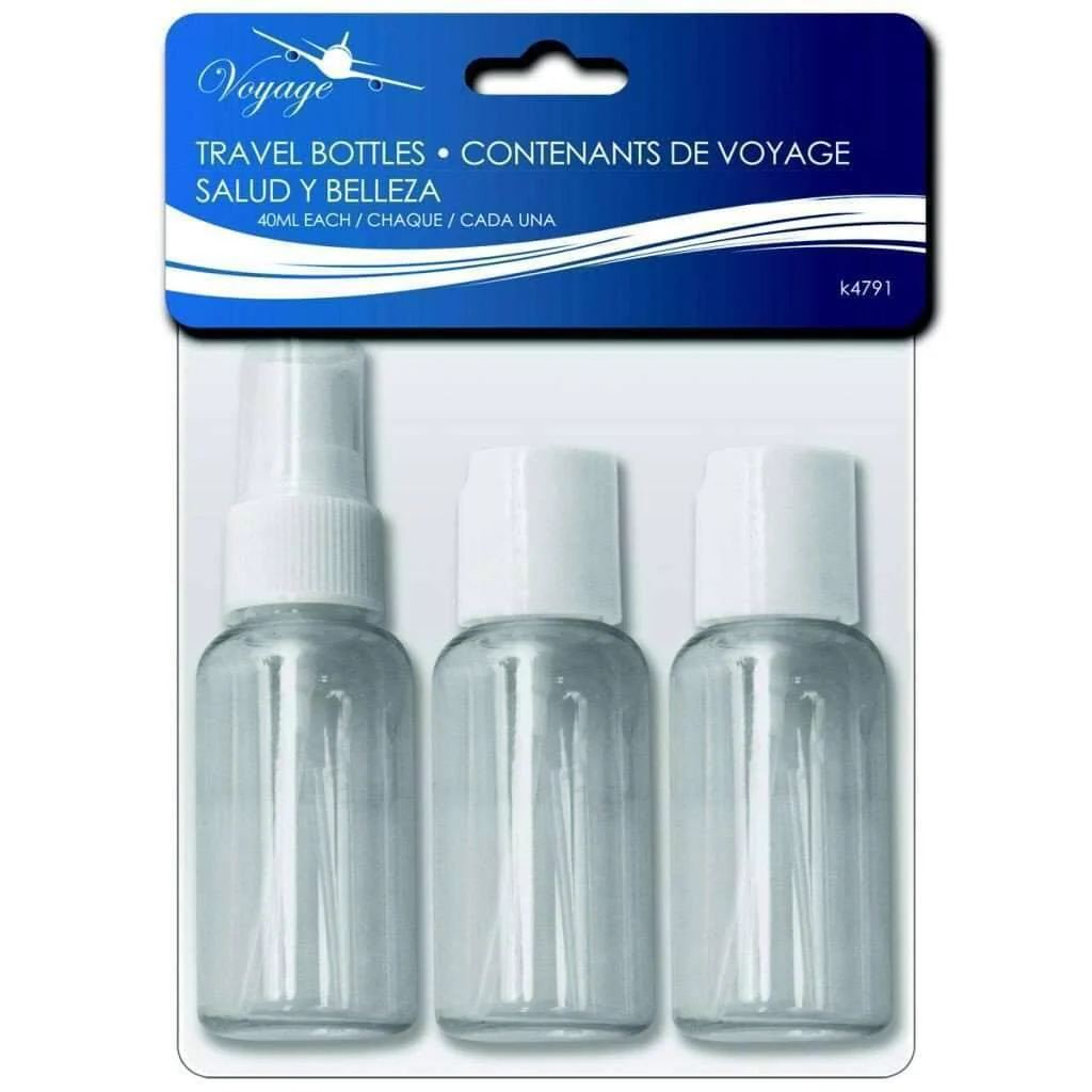 Travel Bottles 3pcs