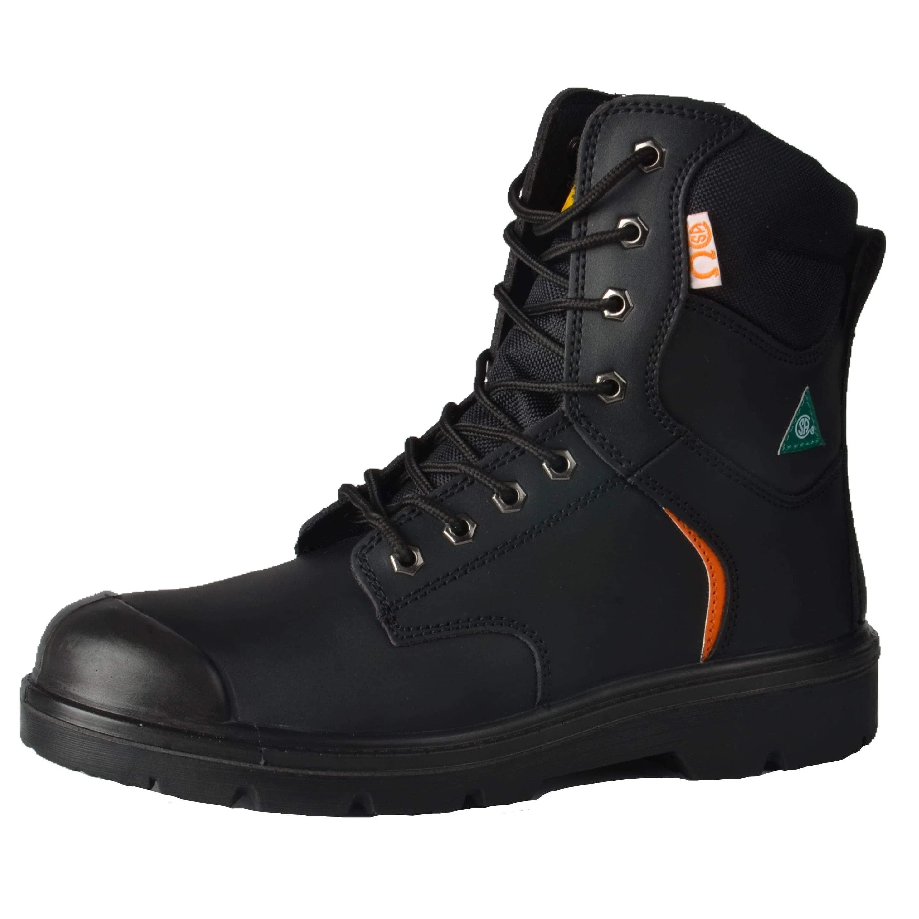 Tuff & Durable® - High Work Boots with Steel Toe & Plate | Black-9