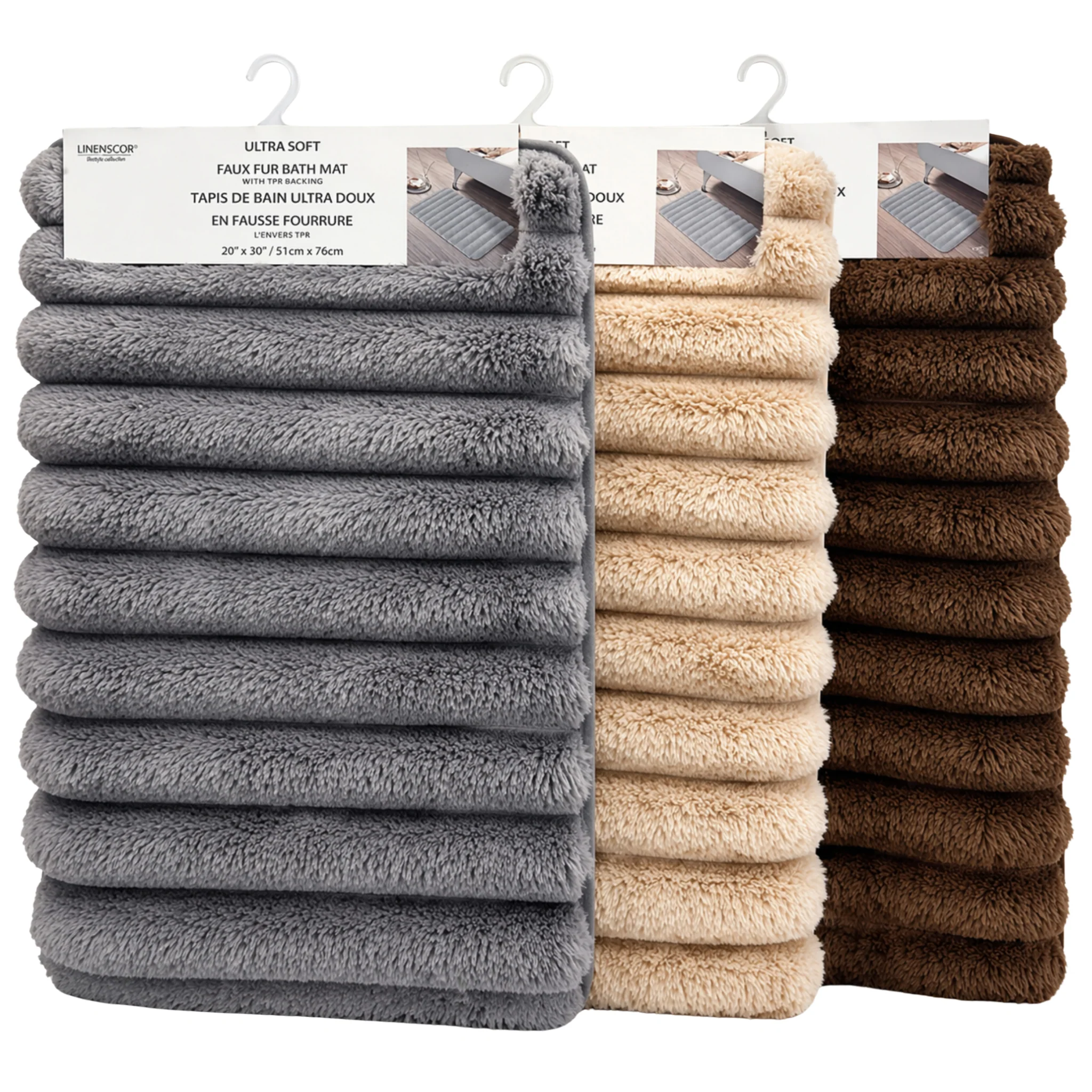 Ultra Soft Faux Fur Bathmat - Image 2