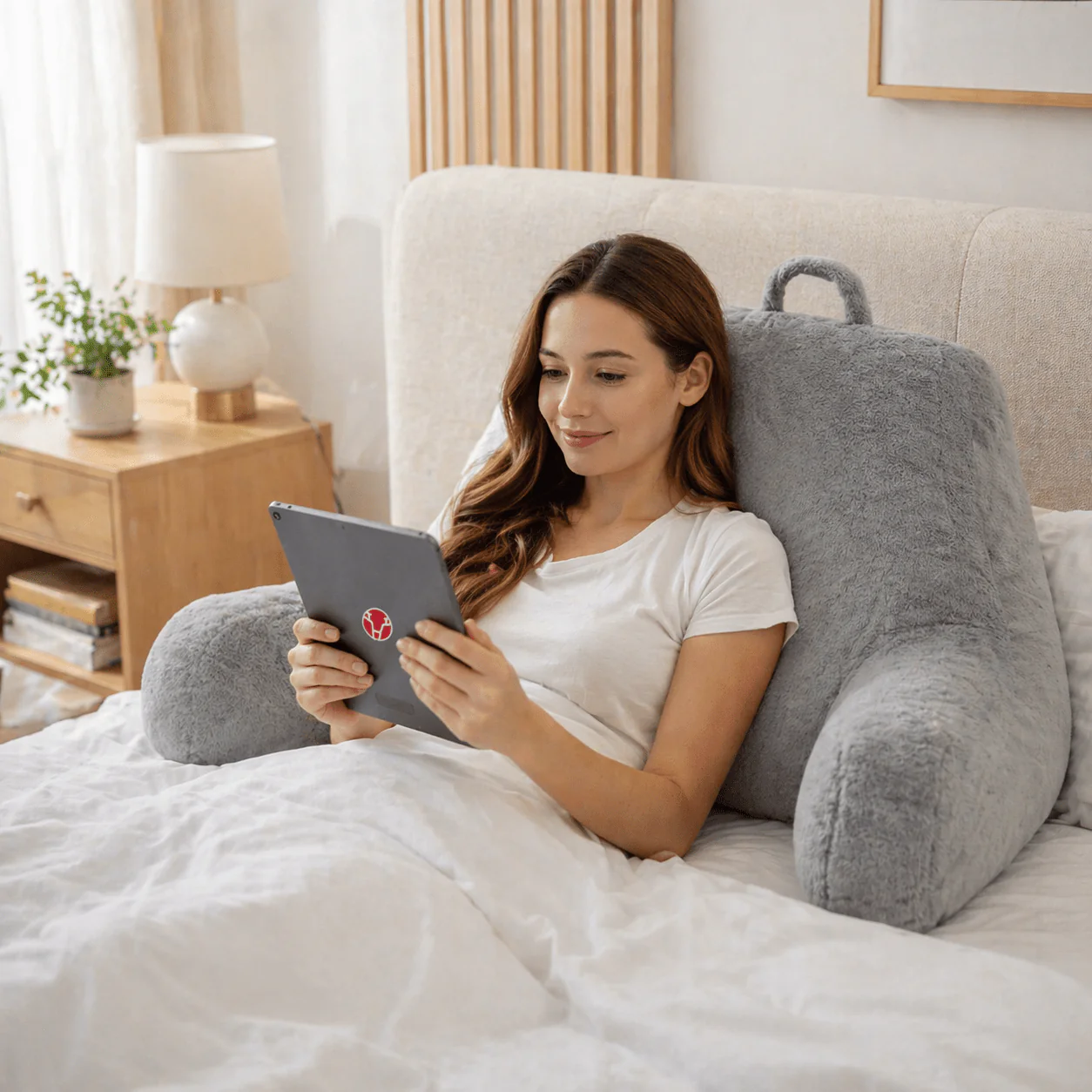 Ultra-Soft Reading Pillow 18” x 36” - Image 3