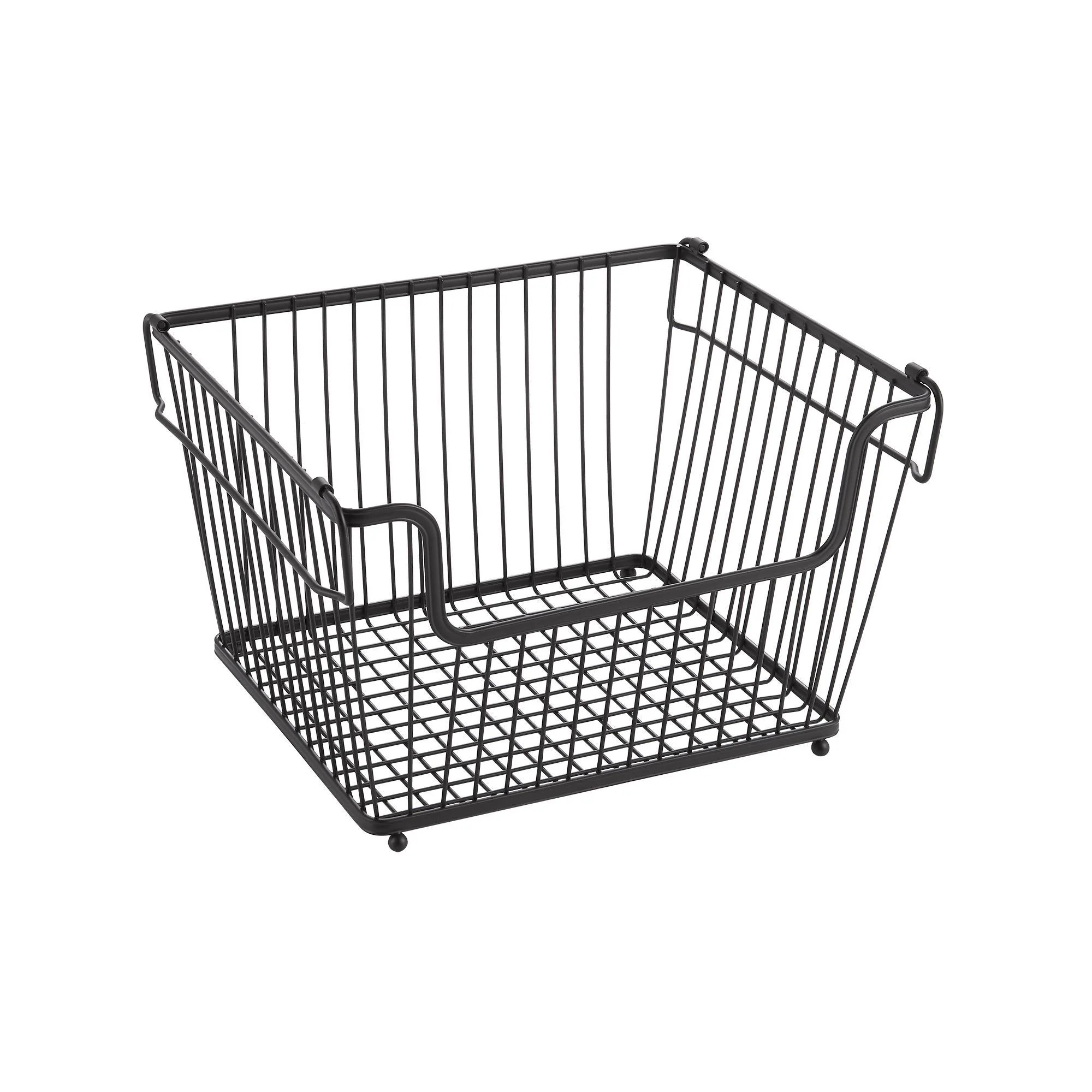 Vintage Stackable Storage Basket