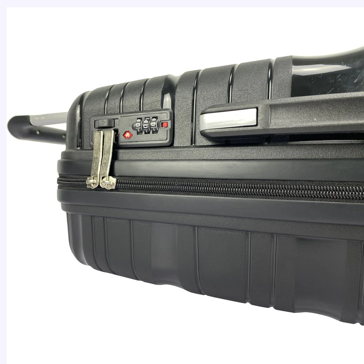 Voyage Quest -Black Luggage With 4 Soundless Wheels - Image 3