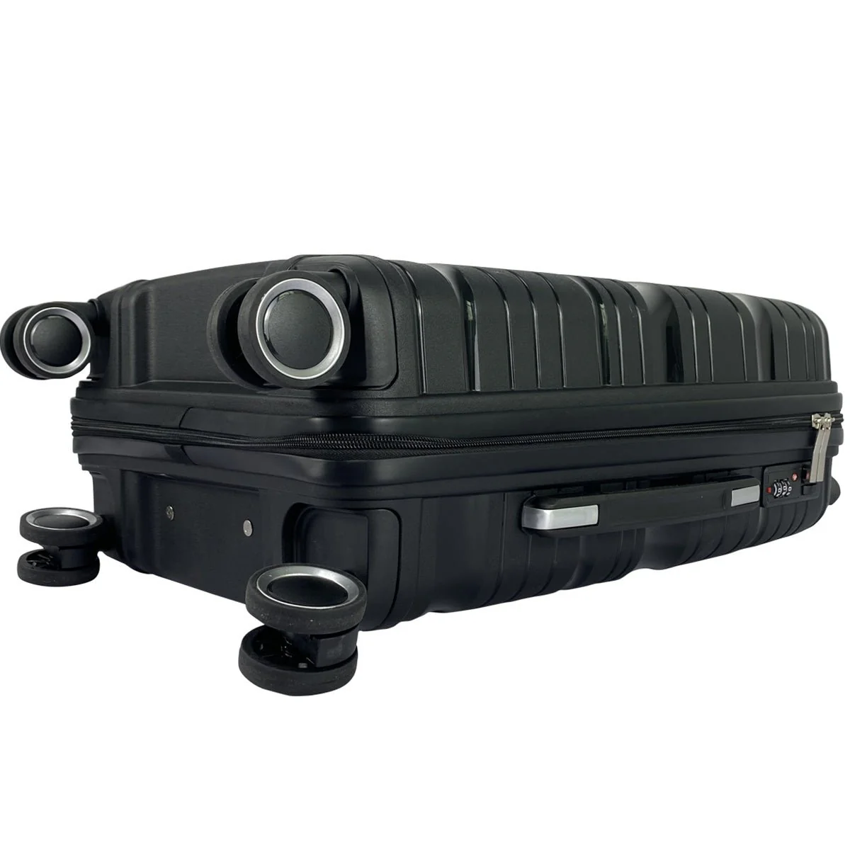 Voyage Quest -Black Luggage With 4 Soundless Wheels - Image 5