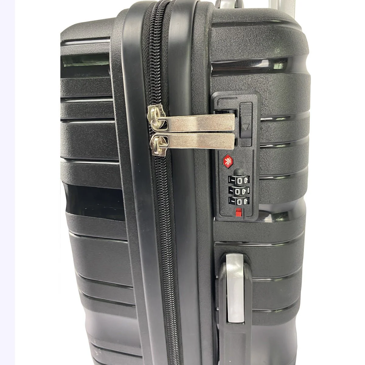 Voyage Quest -Black Luggage With 4 Soundless Wheels - Image 6