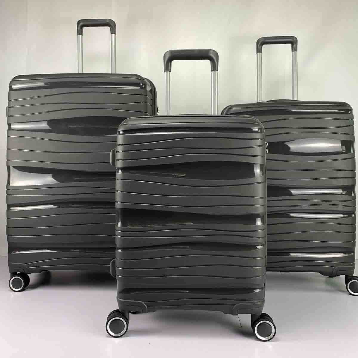 Voyage Quest -Black Luggage With 4 Soundless Wheels - Image 9