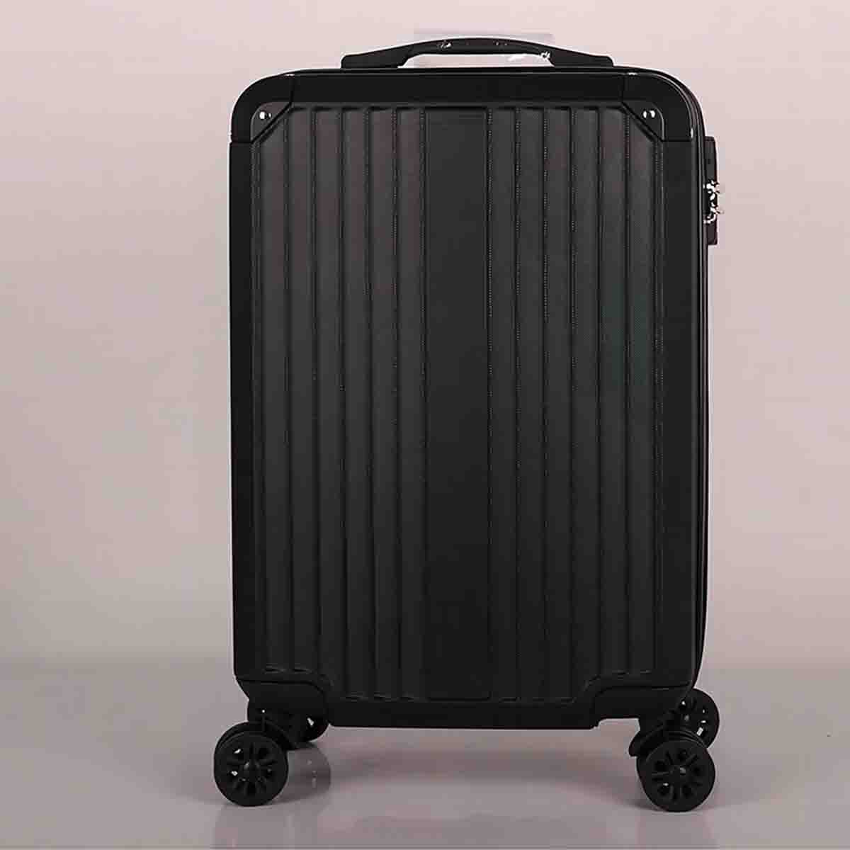 Voyagequest - Abs Luggage With 4 Wheels And 2 Handles black - Image 2
