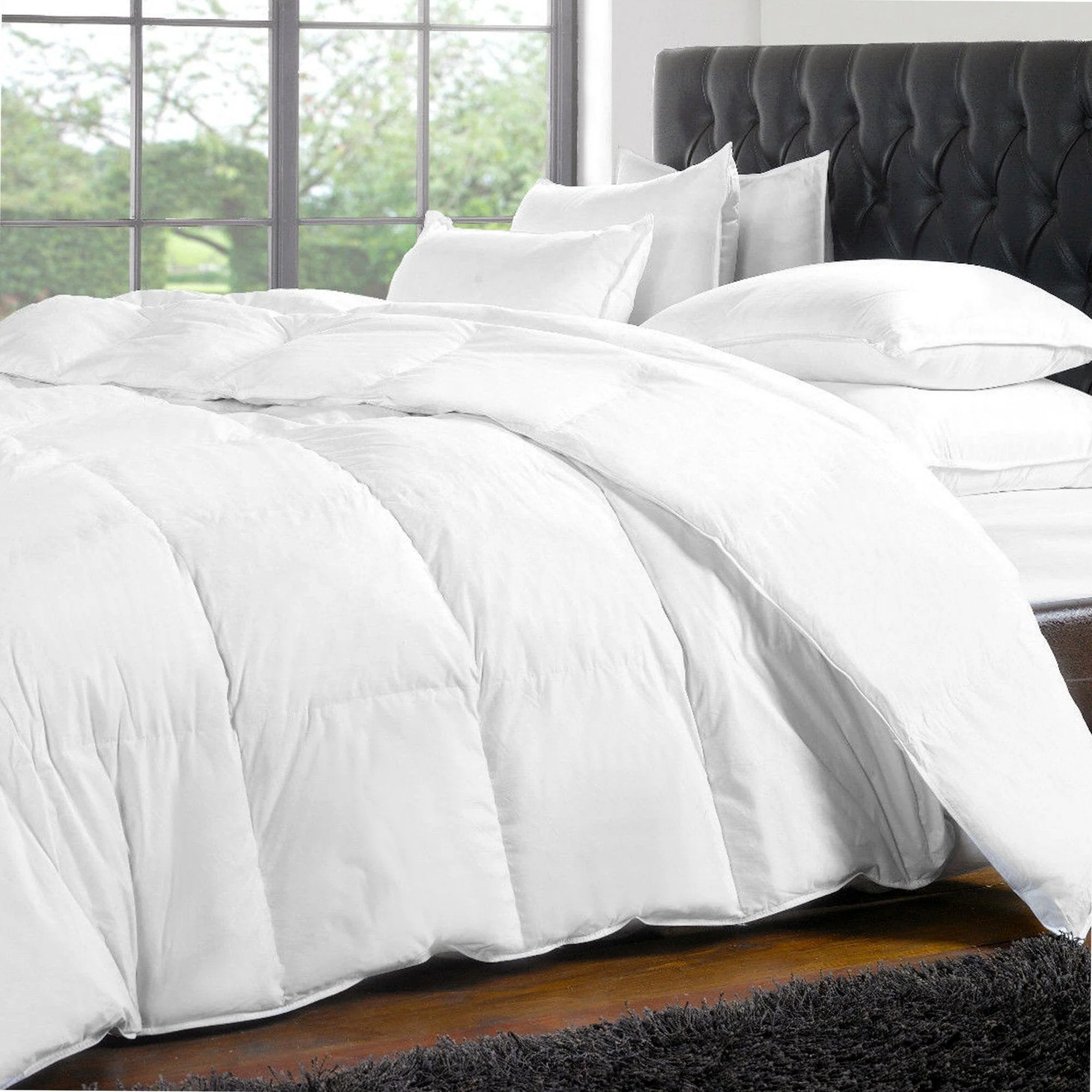 W Home - Cotton Duvet with White Duck Down & Microgel