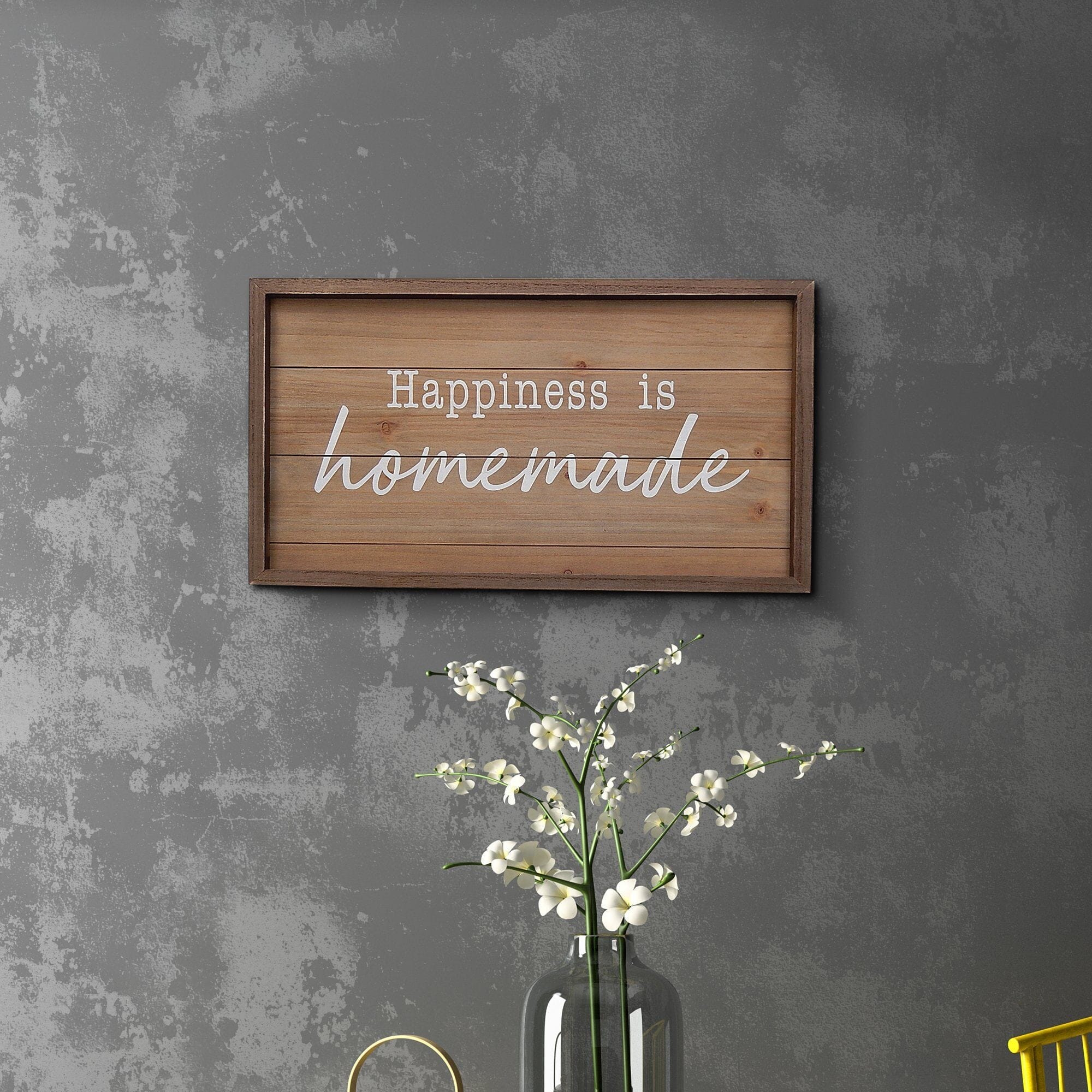 Wall Art - Happiness is homemade