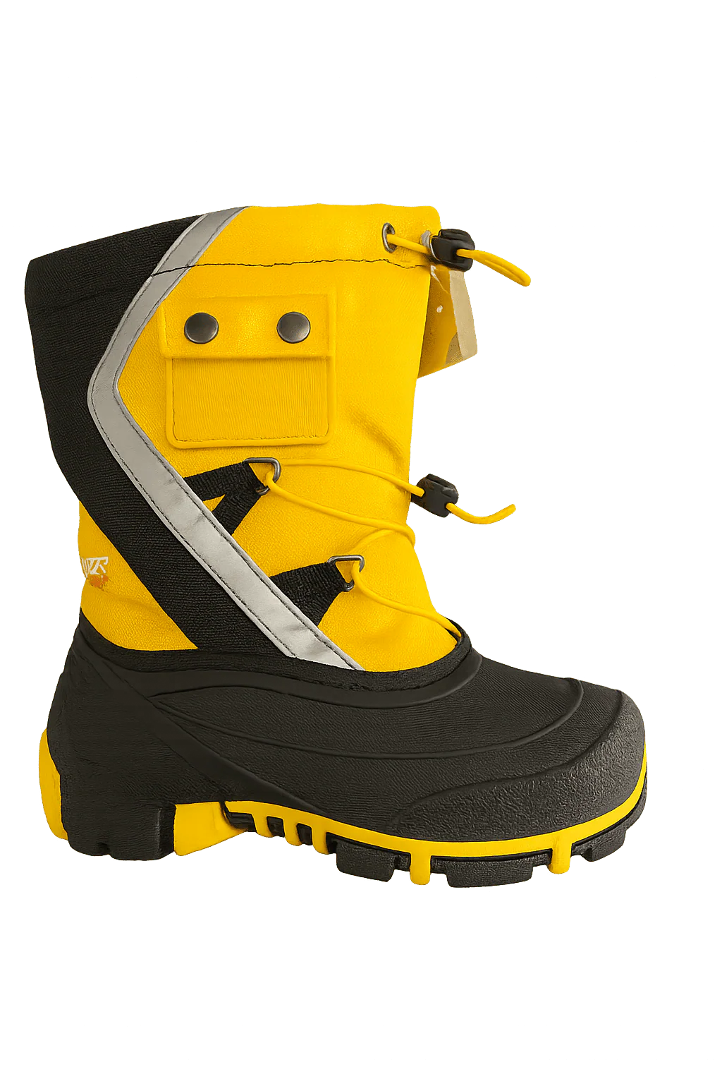 Water-Resistant Winter Boots with Reflective Details