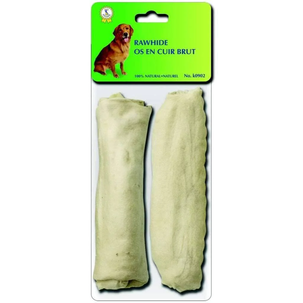 White Rawhide 2 Rolls