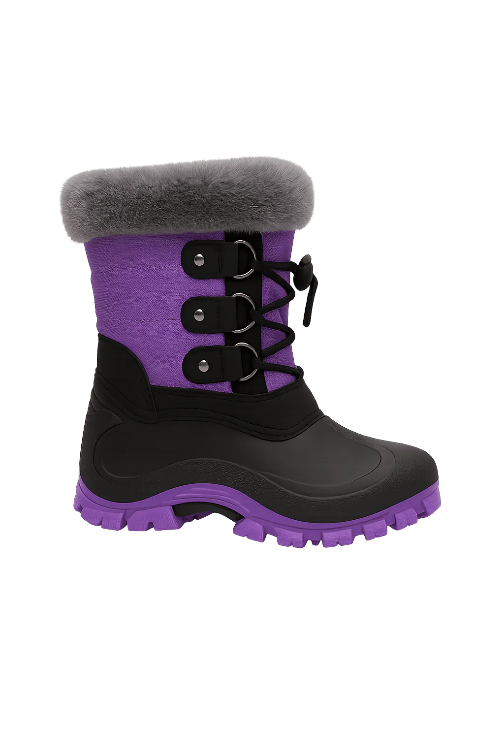 Winter Snow Boots with Faux Fur Lining - Image 2