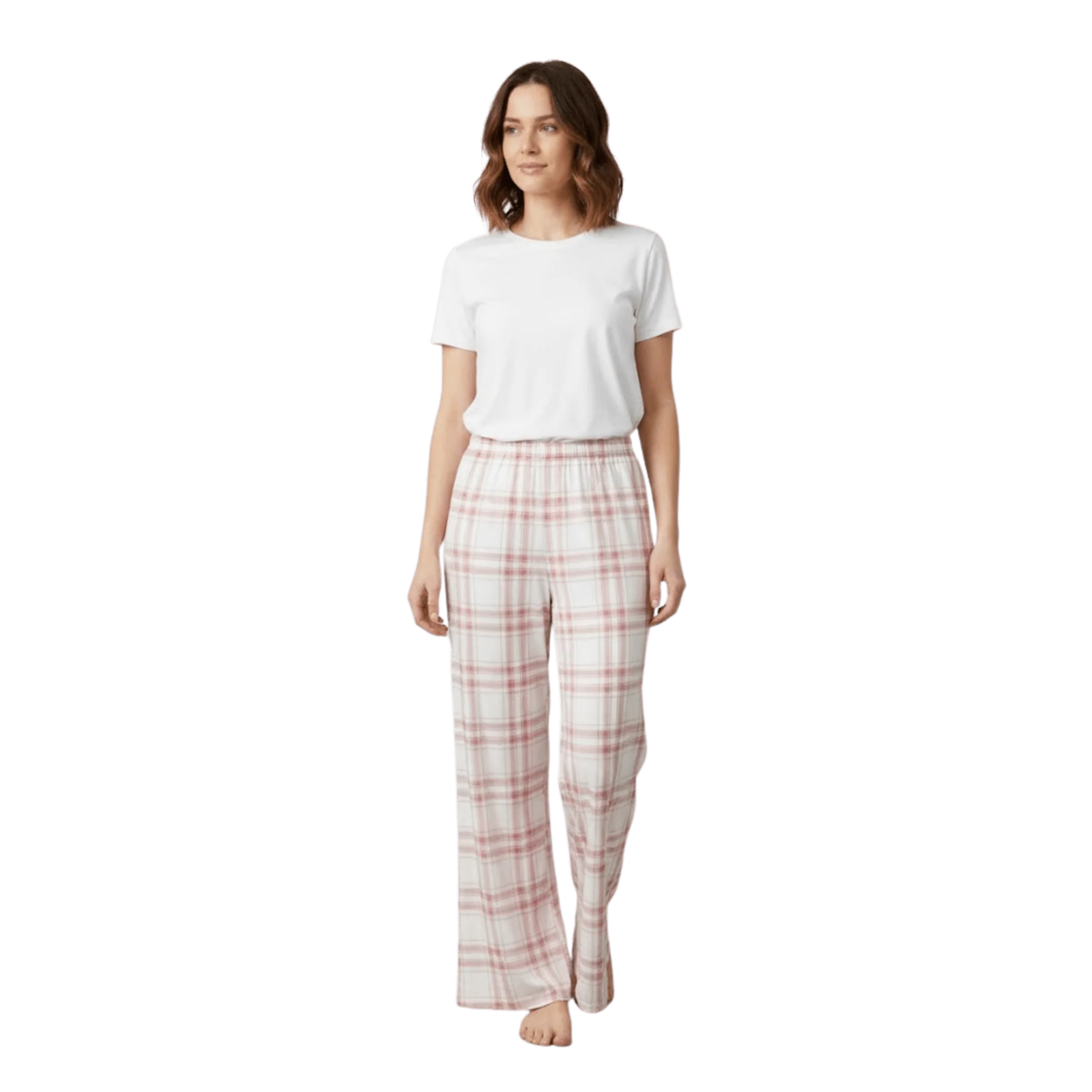 Women’s Soft Lounge Pajama Pants – Printed & Plaid Collection