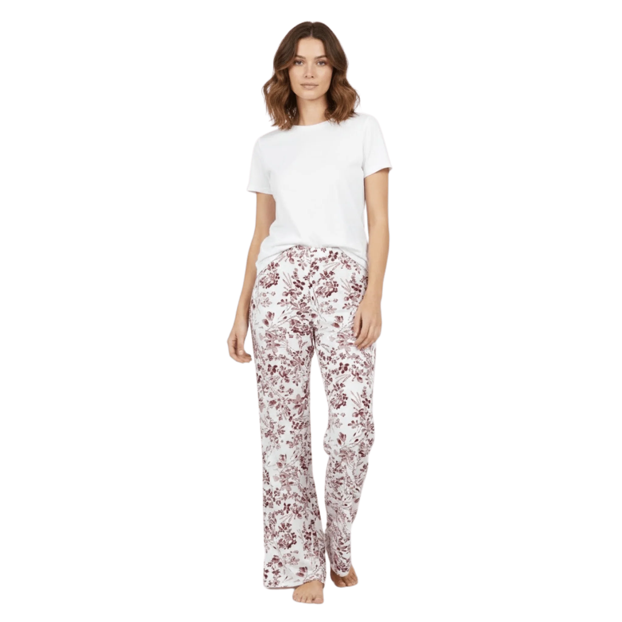 Women’s Soft Lounge Pajama Pants – Printed & Plaid Collection - Image 4