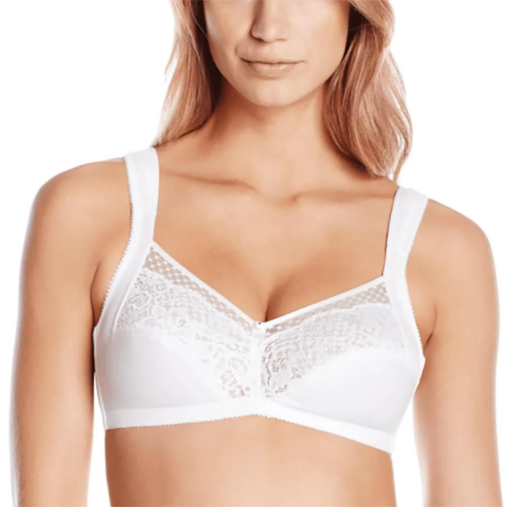 WONDERBRA - Wire Free White Bra - W2443