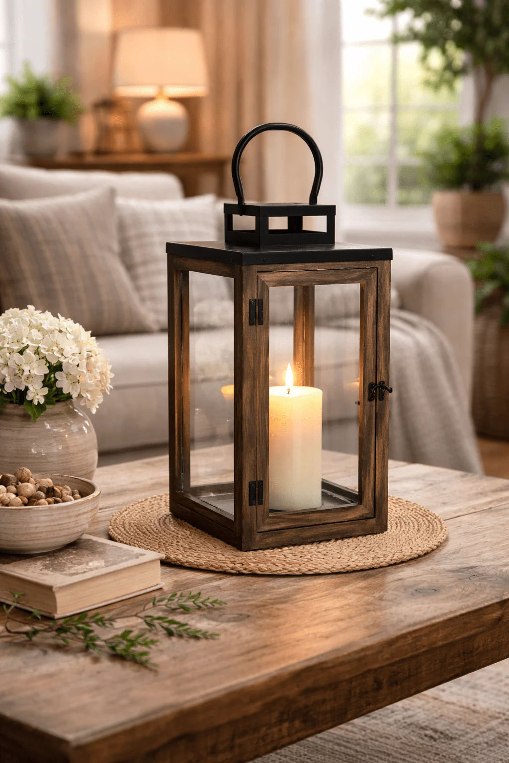 Wood Lantern - Image 2