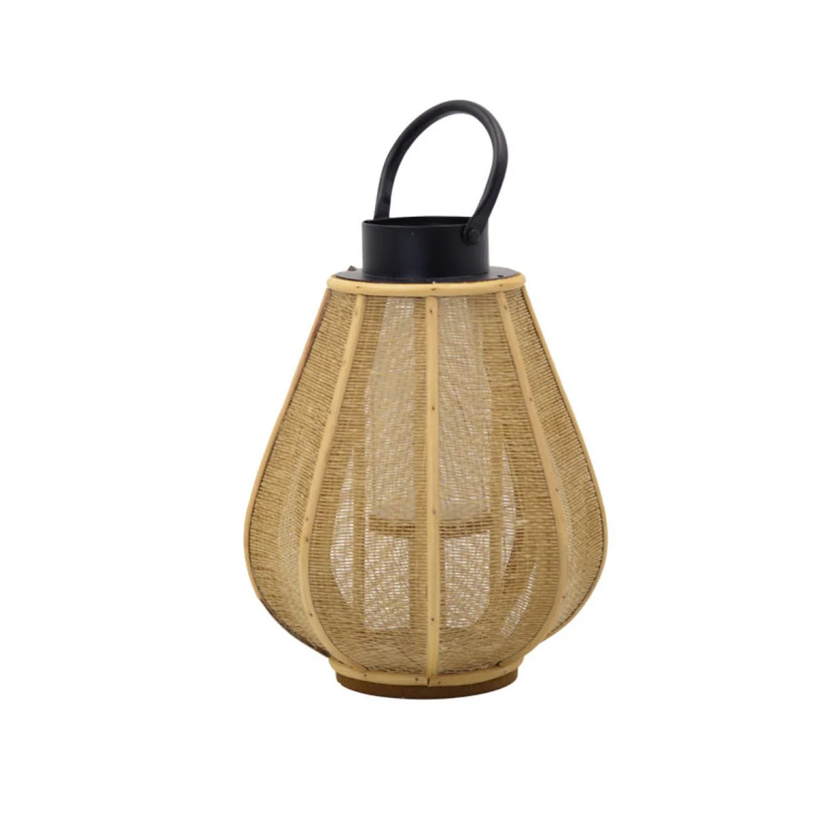 Wooden Lantern 22x22x30.5 - Image 2