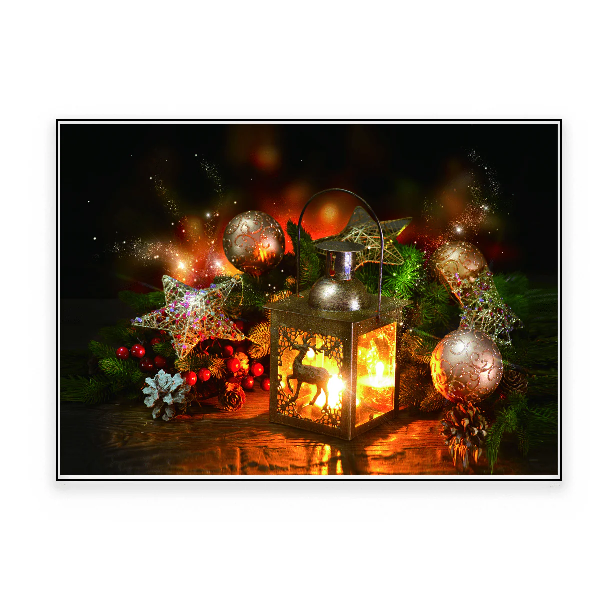 Xmas Led Canvas 40x60 - Image 2