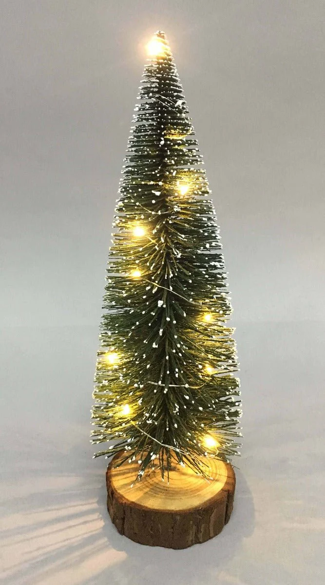 Xmas Led Tinsel Tree 30cm - Image 2