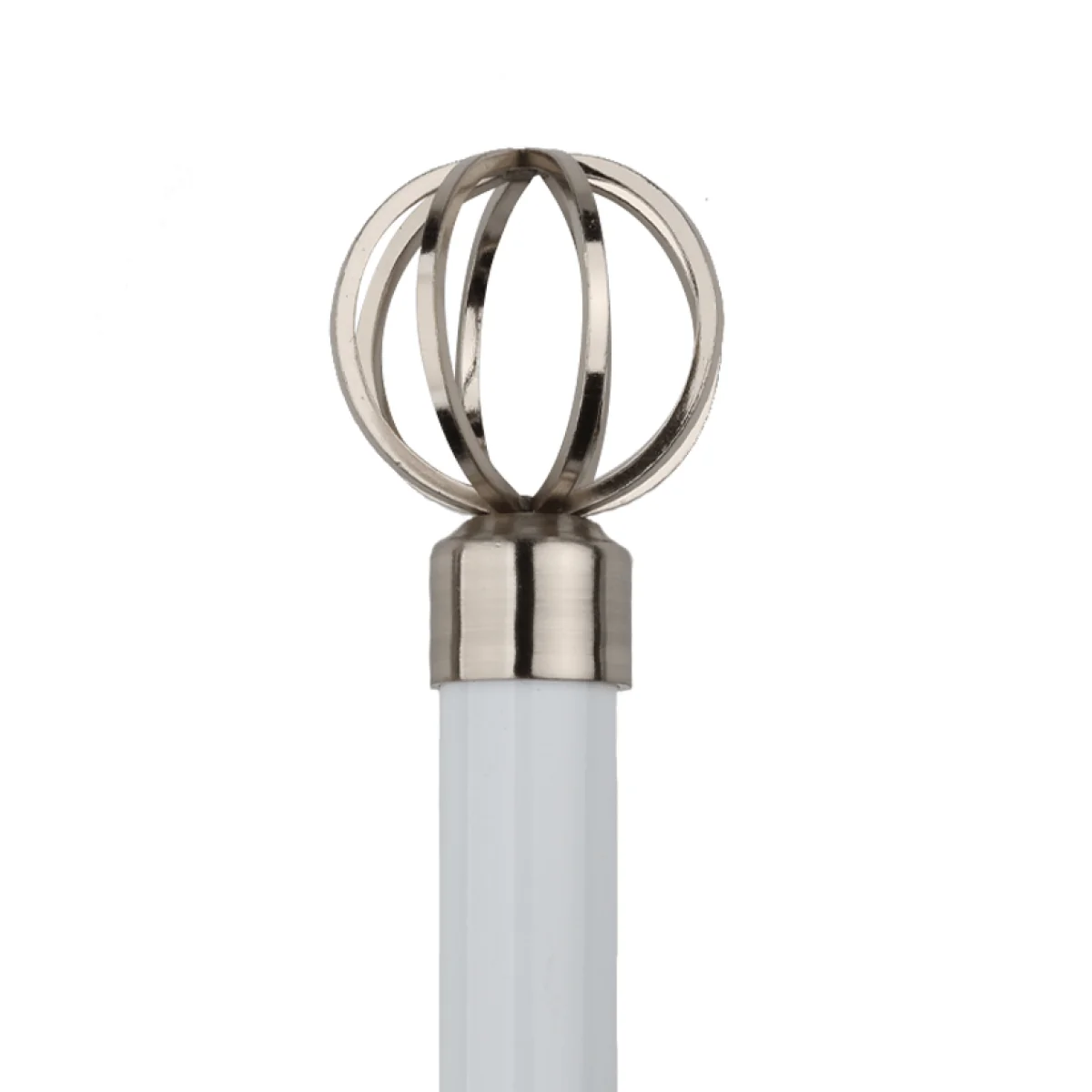 Yoder- Pole Set White and chrome - Image 4