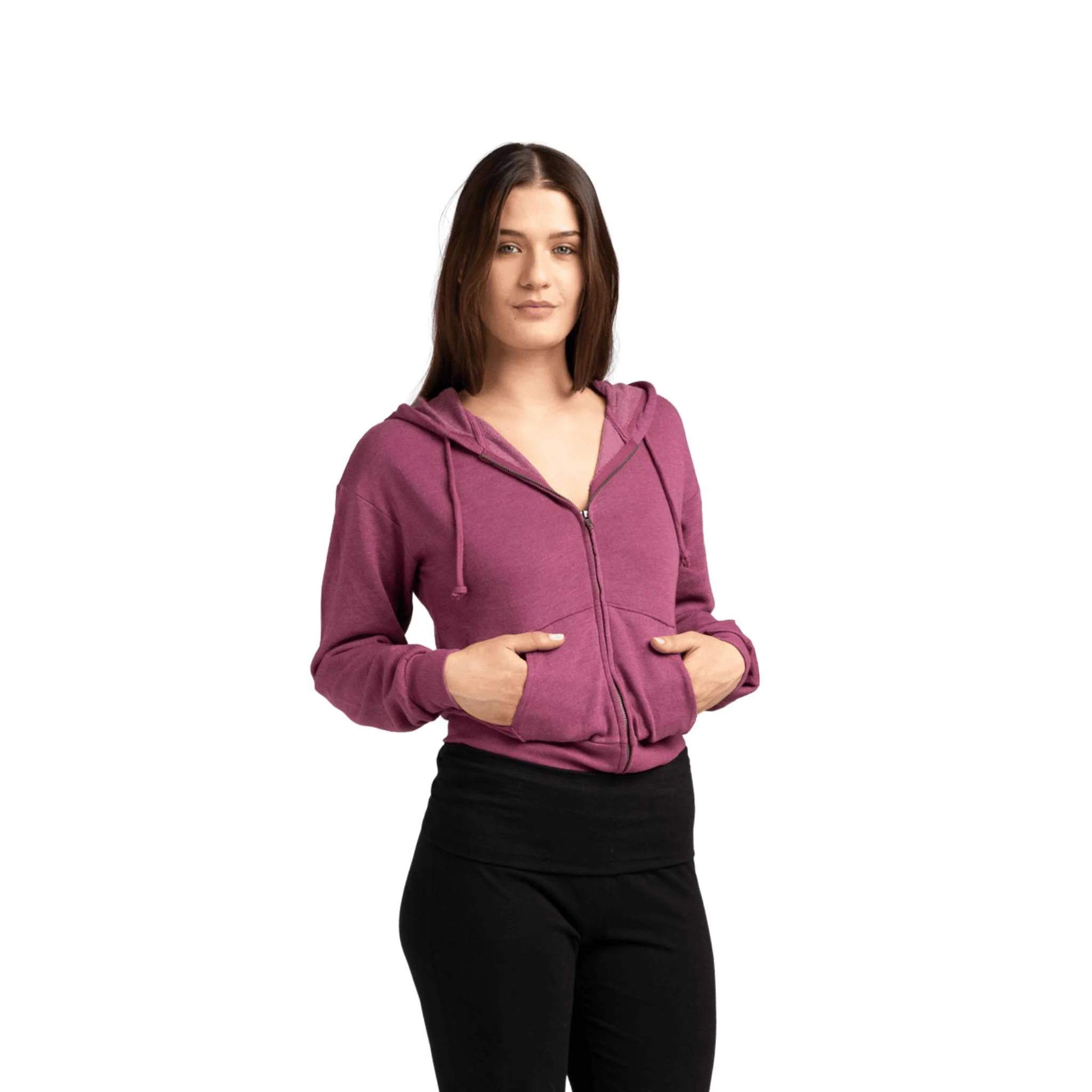 Zip-Up Hoodie with Pockets - Image 7